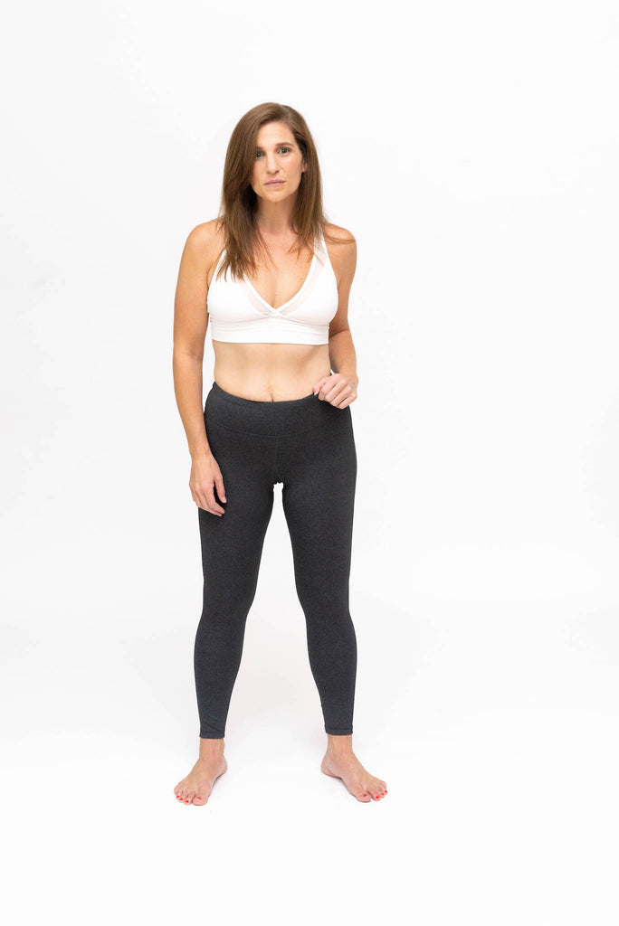 LADIES ELASTIC WAIST CUT AND SEW LEGGINGS – Jill Yoga